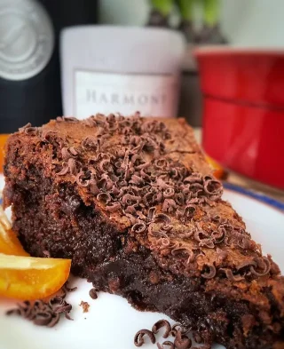 Брауні з морозивом