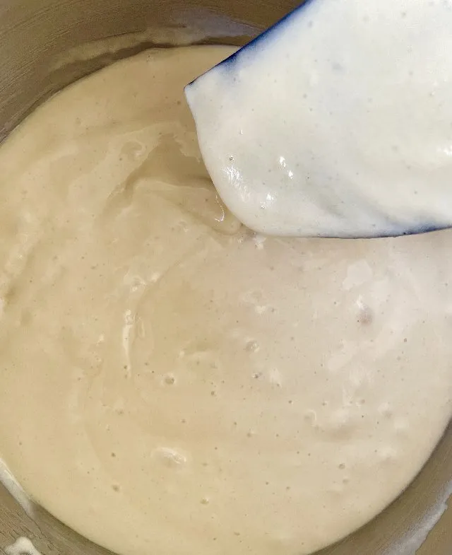 Mélange de la pâte