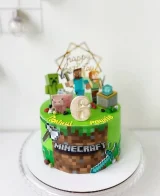 торт minecraft / майнкрафт