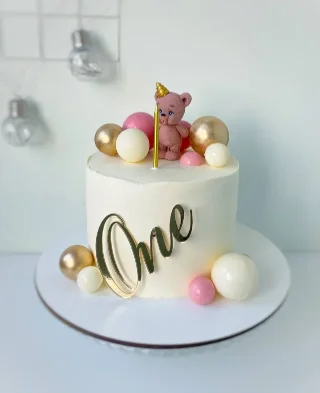 Torta za 1. rojstni dan deklice