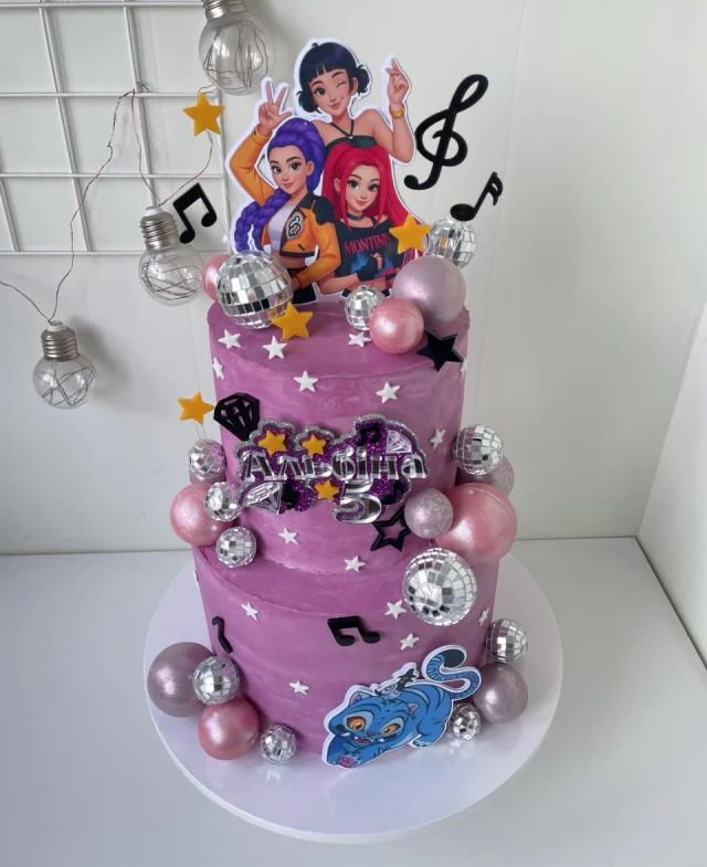 Торт у стилі поп-зірки