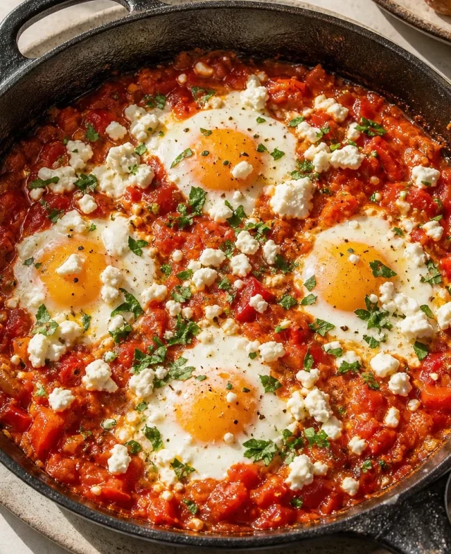 Shakshuka con feta