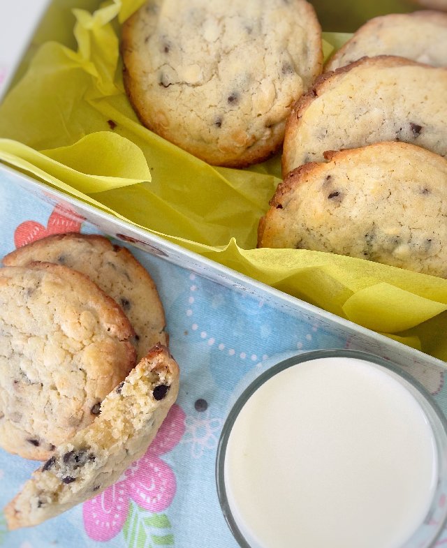 Biscuits classiques américains avec pépites de chocolat