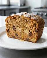Яблучно-морквяний хліб із родзинками