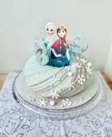 дитячий торт ельза frozen