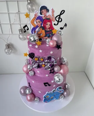Torta v slogu pop zvezde
