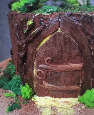 torta infantil tronco