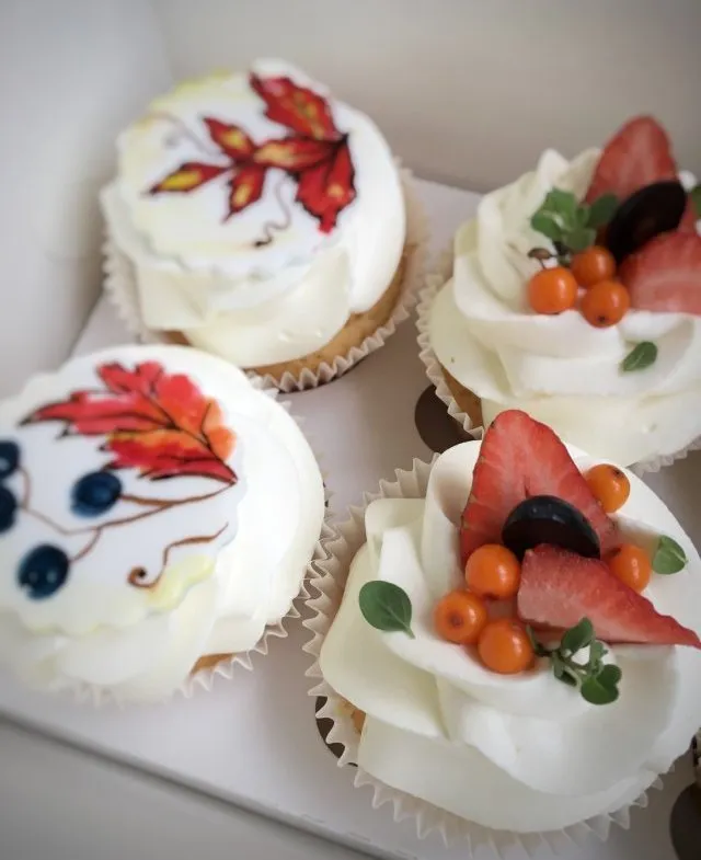 Autumn cupcakes
