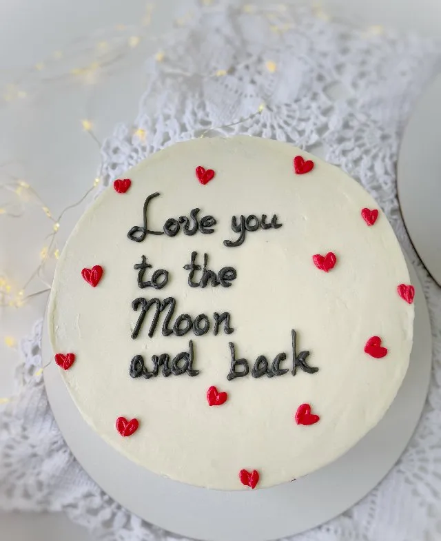 벤토 케이크 Love you