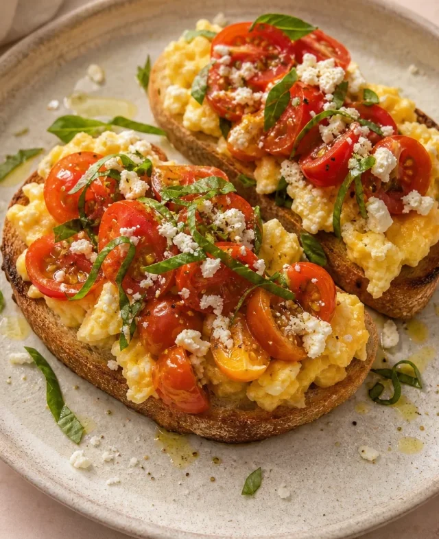 Bruschettas de brunch