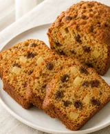 Æble- og gulerodsbrød med rosiner
