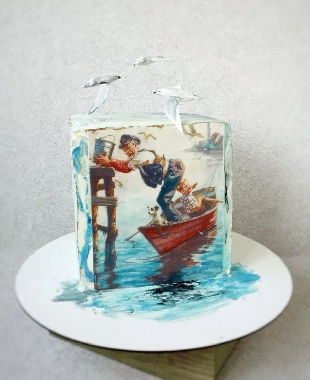 Торт Старий рибалка