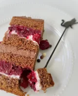 torta de cerejas Floresta Negra