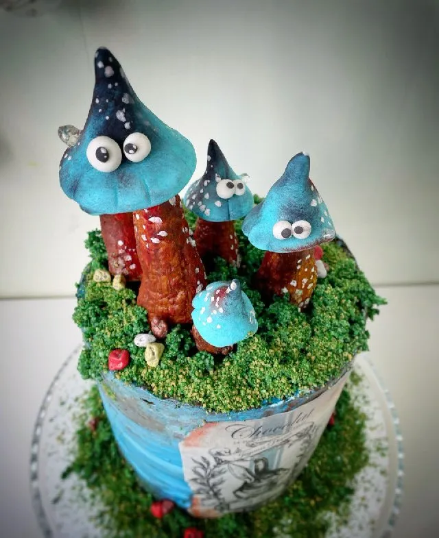 Tårta Förtrollade Skogen
